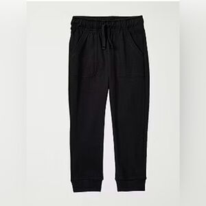 Okie Dokie Jersey Little Boys Tapered Regular Fit Jogger Pant in black size 12M